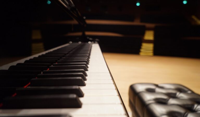 Lunchbreak foto piano