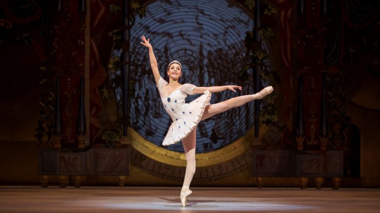 Ballerina met tutu