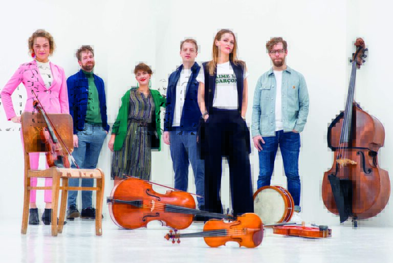 Nederland, Amsterdam, 06-12-2018. Portret van het Fuse ensemble. Foto: Andreas Terlaak