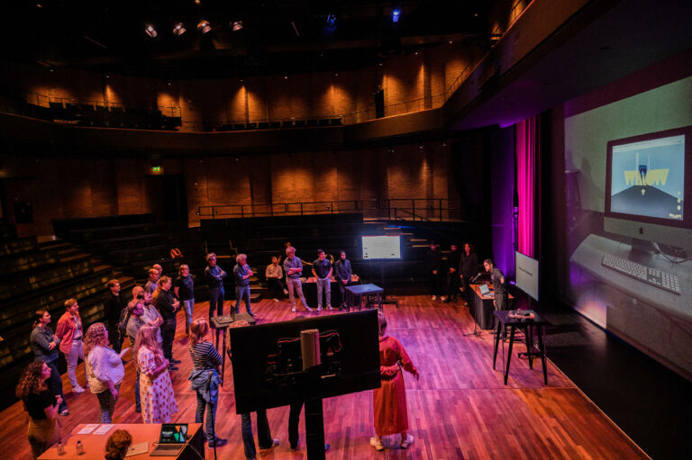 Deelnemers bij New Technology - 'The live-event of 2050’