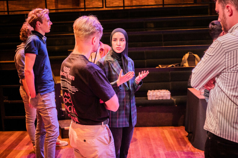 Deelnemers bij New Technology - 'The live-event of 2050’