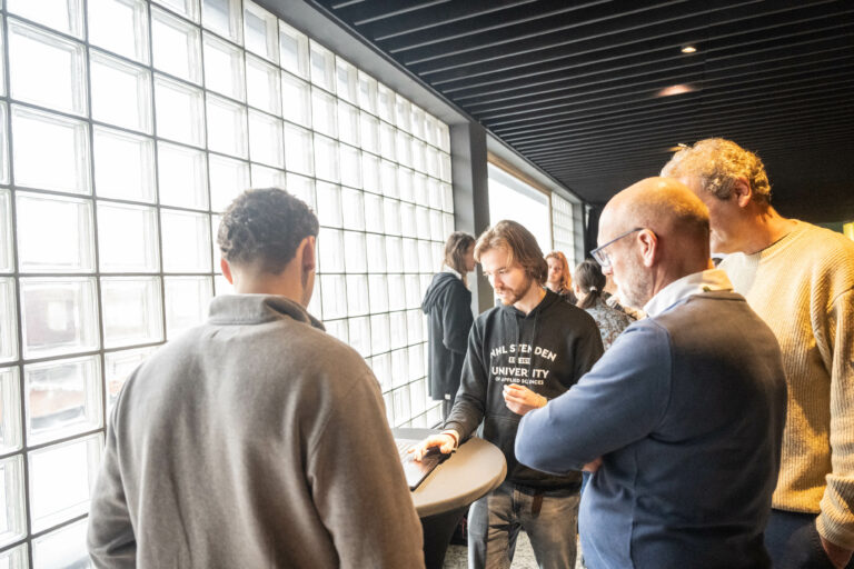 Deelnemers Crosswise in De Oosterpoort.