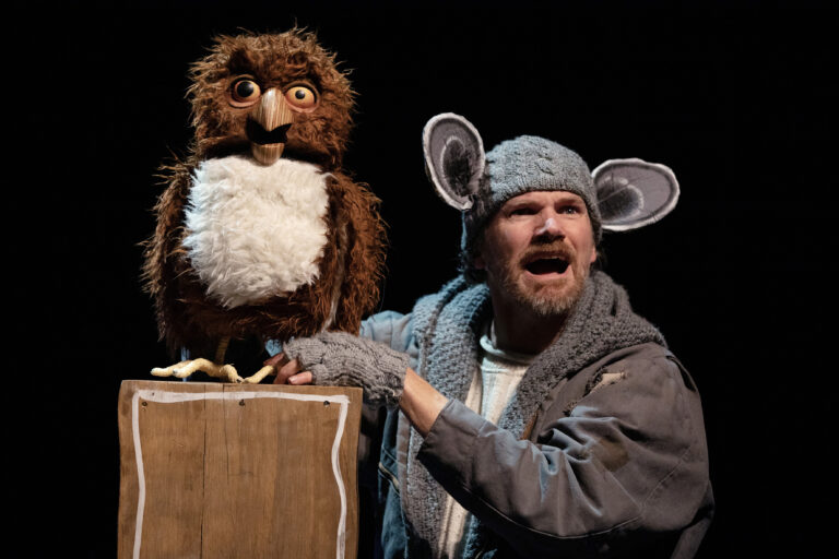 Sjef de muis met een uil