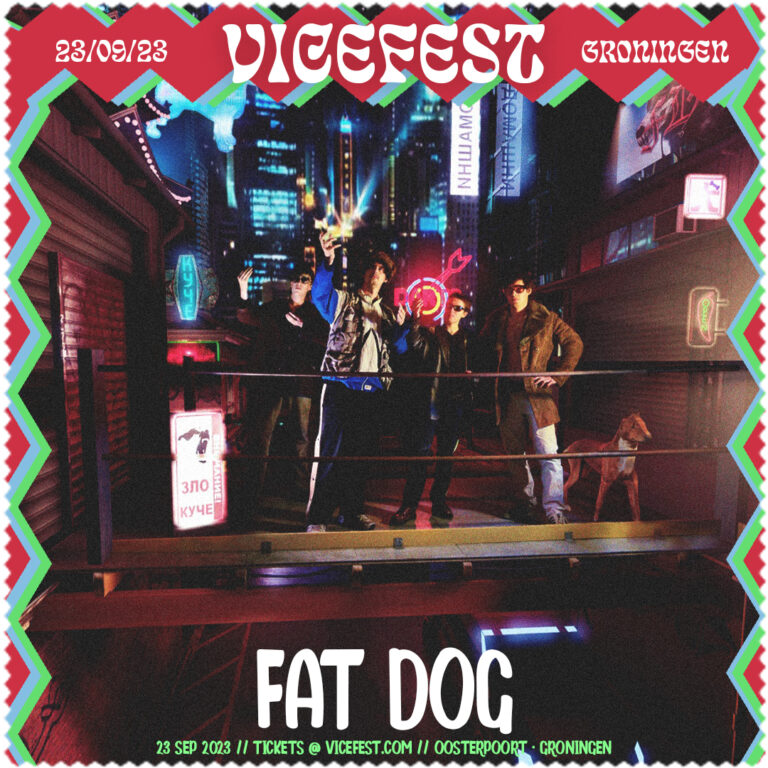 Een kleurrijke poster voor een evenement genaamd