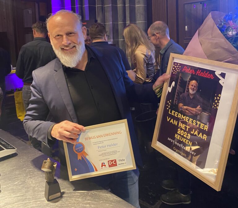 Winnaar Sous chef Peter Helder SPOT