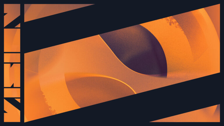 Grafische afbeelding met daarin de tekst VISION verwerkt