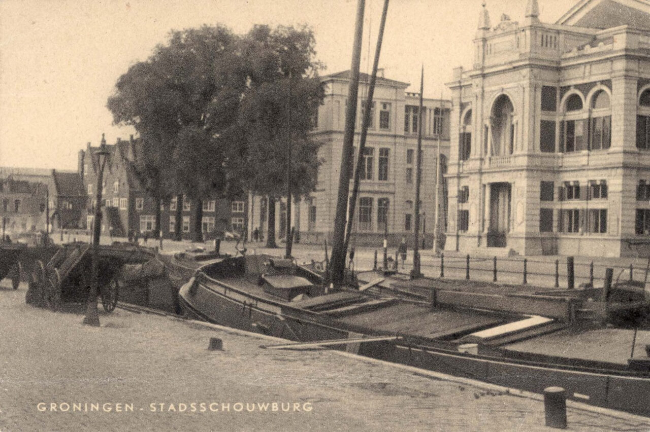 Kaart Stadsschouwburg Groninger Archieven