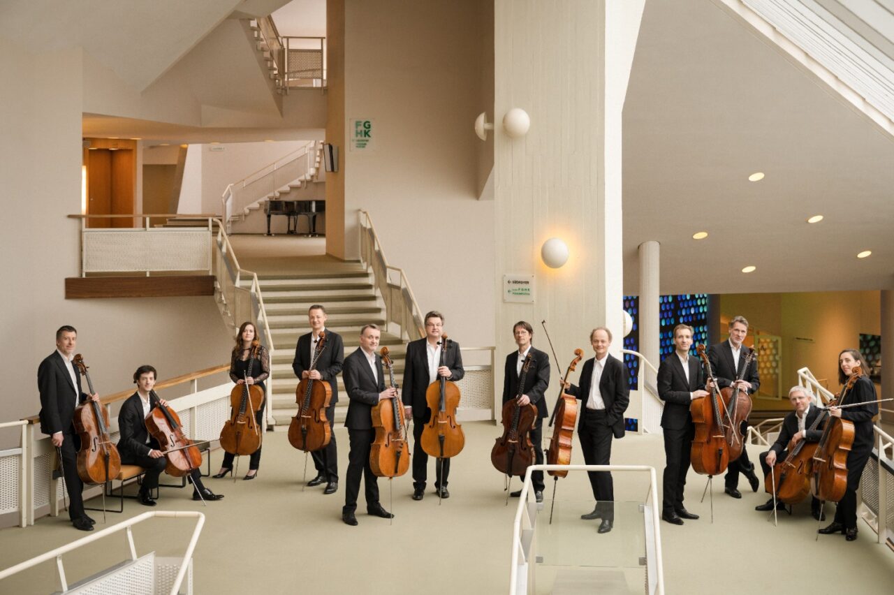 Die 12 Cellisten der Berliner Philharmoniker in De Oosterpoort, Groningen