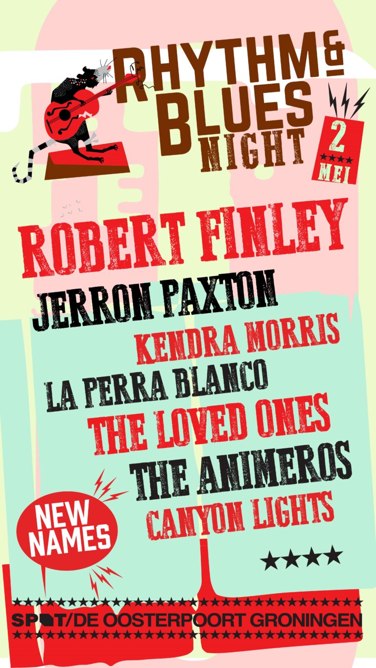 Line-up Rhythm & Blues Night 2026 compleet!