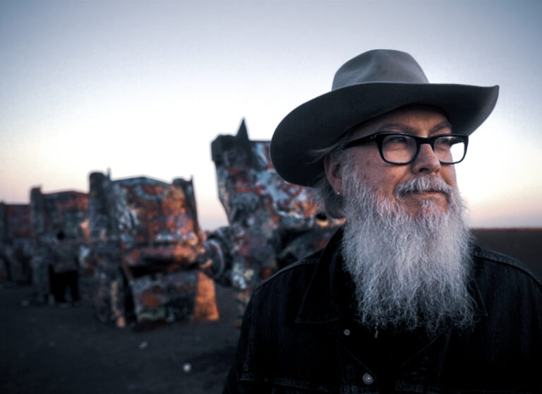 Otis-at-Cadillac-Ranch