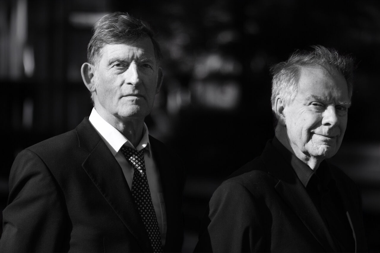 Huub van der Lubbe en Jan Robijns in De Oosterpoort, Groningen
